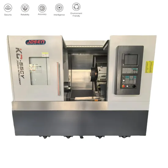User-Friendly Dual Spindle One Turret CNC Turning and Milling Center with Y-Axis