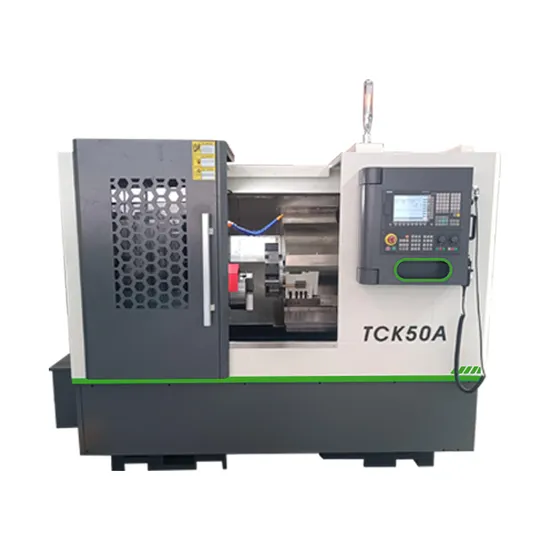 Fanuc CNC Lathe Tck50A High Speed Taiwan Linear Rail Inclined Bed Turning Center with Y Axis and Milling Center