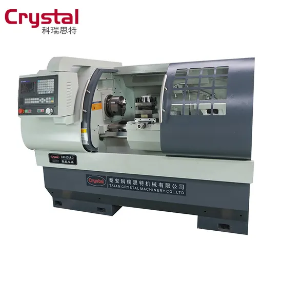 Ck6136A High Precision CNC Lathe Turning Machine with Bar Feeder
