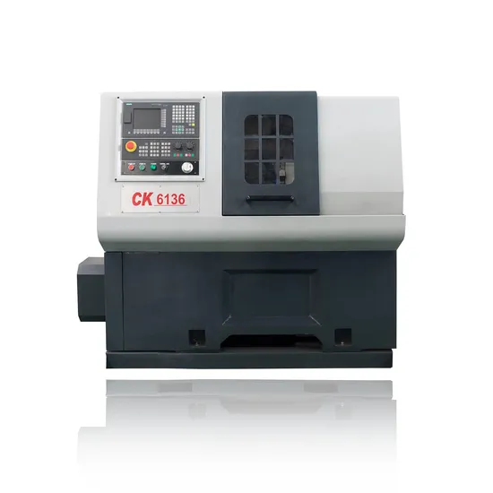 Torno CNC Cost-Effective Machine Tools Ck6136 Horizontal Flat Bed Metal Precision Lathe