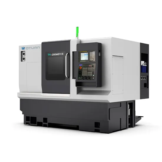 High-Rigidity Double Spindle CNC Turning Center Ety200msy for Complex Machining