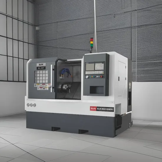 Cost-Effective Small-Scale Chinese Slant Bed CNC Lathe with Tool Turret (BL-Z6T/Z8T)