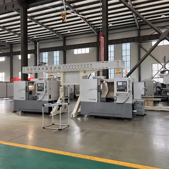 Tck50 Tck56 Turning and Milling Compound Inclined Bed Lathe Fast Automatic Tool Change