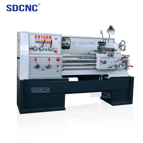 High Precision C6136D Heavy Central Machinery Universal Metal Lathe