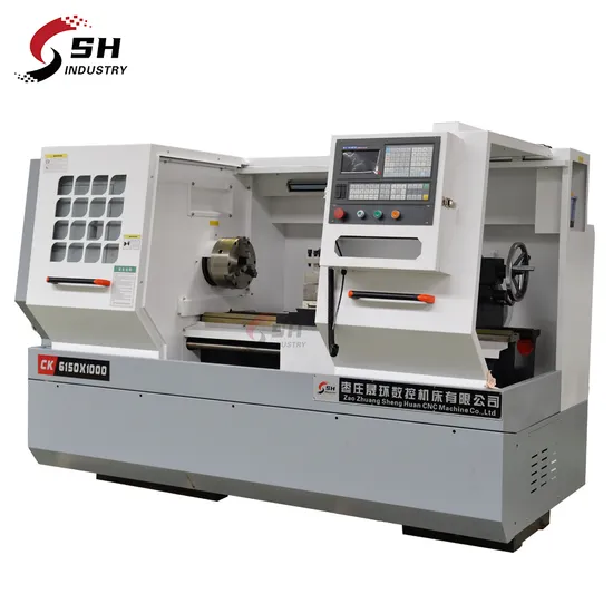 CNC Horizontal Bench Lathe Machine Ck6150 China Metal Flat Bed Turning Lathe Machine