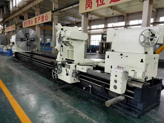 Cw61180h-Swing Over Bed 1800mm-10m 20tons Workpiece Loads Heavy Duty Horizontal Lathe Large Size Lathe Torno
