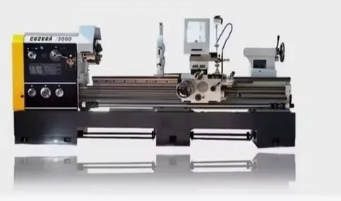 China Metal Lathe Machine Price C6266A Cq6280 Horizontal Metal Lathe Machinery with CE