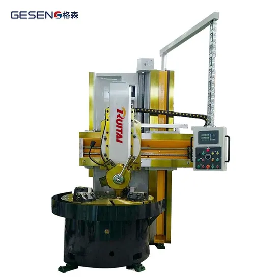 C5116 Cylinder Disc Turning Pentagonal Tool Manual Vertical Lathe