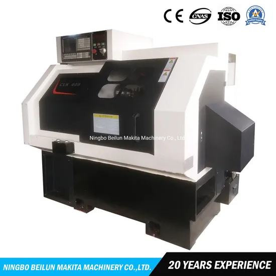 Full Automatic Lathe with Linear Rail Metal CNC Lathe Machine with Bar Feeder