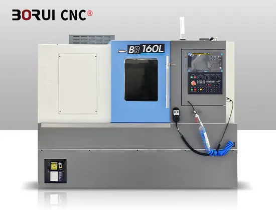 Br-160L Slant Turning China Brand High Speed Slant Bed CNC Lathe Automatic Machine