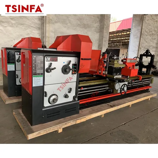 Heavy Duty Universal Lathe Large Diameter Horizontal Metal Lathe Cw61110q with CE