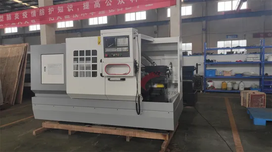 Ck6150V Variable Speed Stepless Metal Horizontal Flat Bed CNC Lathe