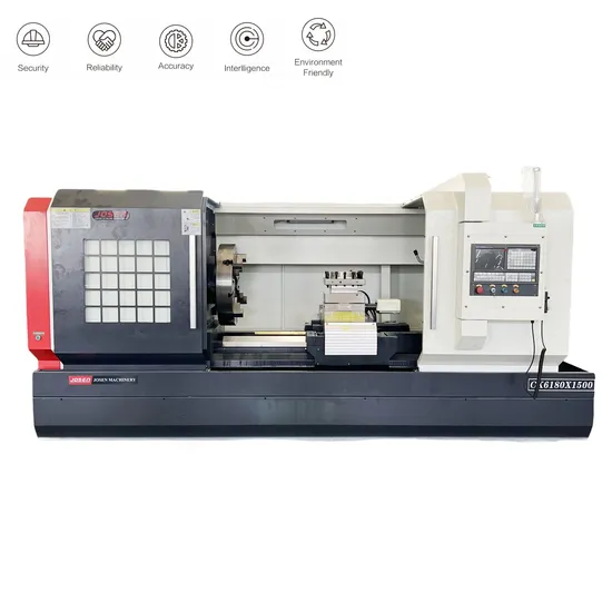 High Precision Horizontal Lathe with Slant Bed High-Speed and Efficient Horizontal Slant-Bed Lathe Ck-6180