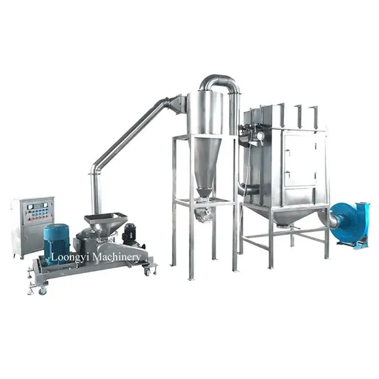 Loongyi Icing Sugar Salt Cocoa Rice Corn Flour Milling Machine Air Classifier Mill Maize Herb Grinding Machine