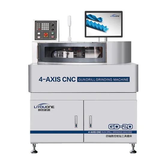 Robust Precision CNC Gun Drill Grinder for Deep Hole Drilling and Metalworking Industries