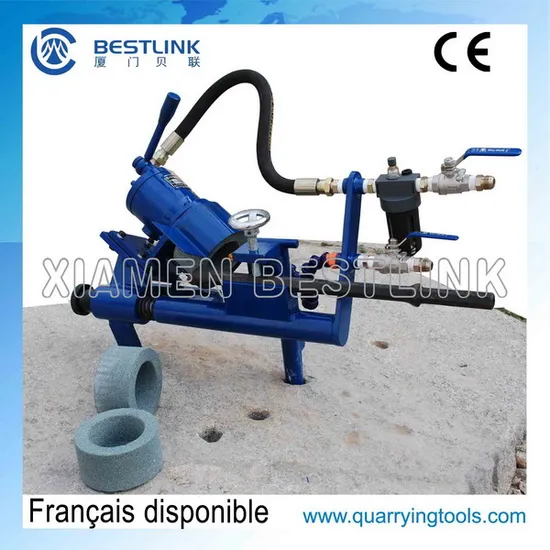 Pneumatic Chisel Drill Bit Integral Drill Rods Sharpening Machine