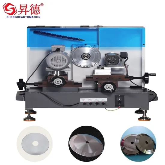 Small Manual Hand Automatic Circular Saw Blade Grinder Machine