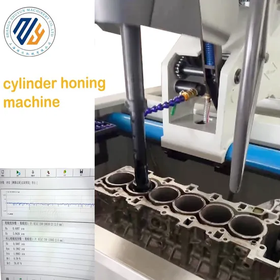 High-Precision CNC Engine Block and Vertical Cylinder Head Honing Machine (compatible with GHSS honing head)