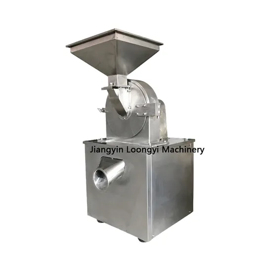 Loongyi Industrial Dry Cryogenic Food Herb Sugar Leaves Walnut Seed Grinder Fruit Chili Spice Food Grinding Mill Price