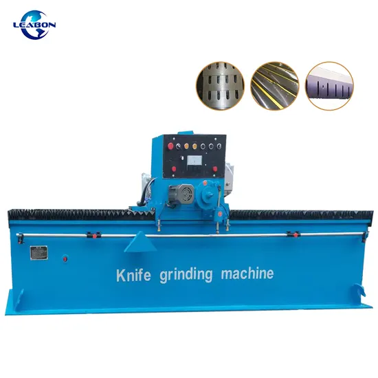 New Electromagnetic Working Table Knife Grinder for Crusher Blades Automatic Chipper Knife Grinder Sharpener Machine
