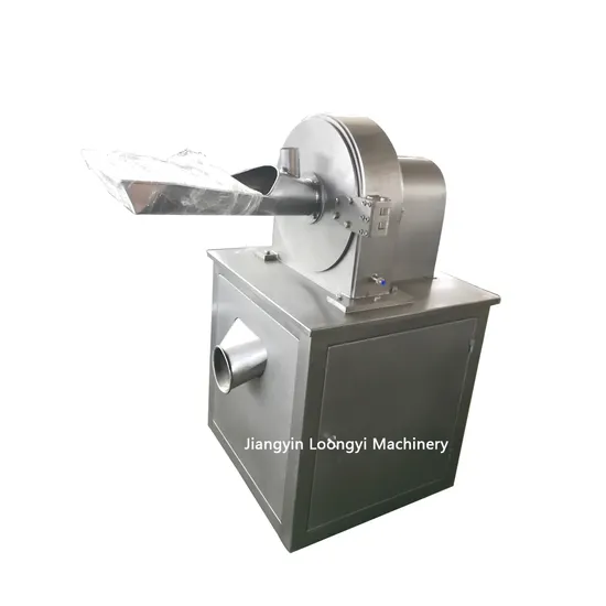 Loongyi Ginger Biscuit Bread Powder Dry Garlic Ginger Coriander Grinding Machine