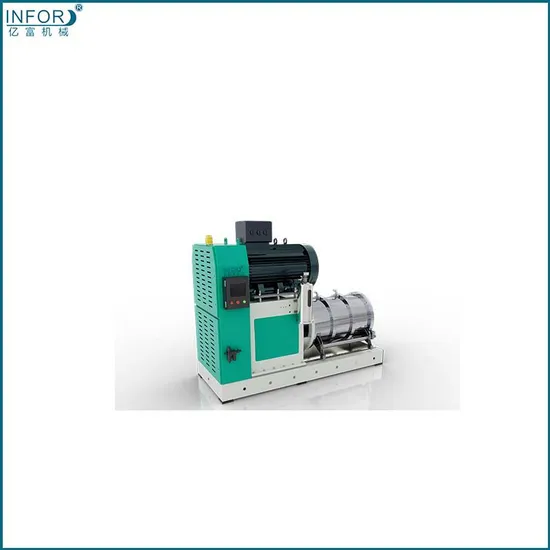 6L Small Capacity Horizontal Milling Machine Sand Mill for Inkjet Inks