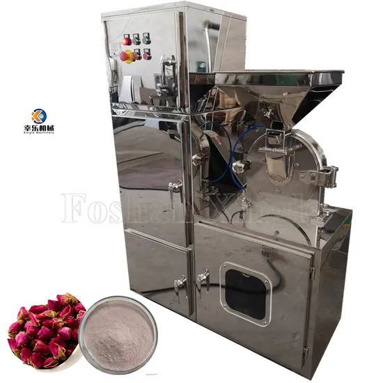 High Efficiency Pulverizer Dry Ginger Moringa Crushing Grinding Small Mill Coffee Bean Fine Grinder Powder Grinding Machine