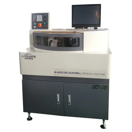Precision CNC Gun Drill Grinding Machine, CE Approved, OEM and ODM Services