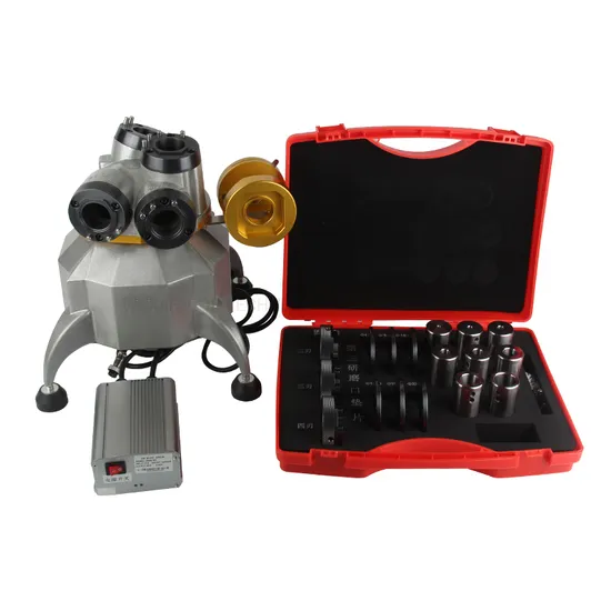 High Precision 3-25mm 2/3/4 Flutes End Mill Grinder Resharpening Machine