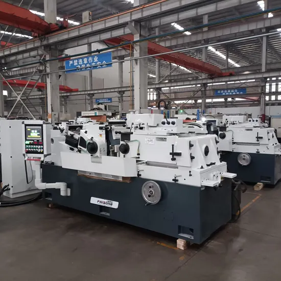 PLC Wide Wheel Cylindrical Grinding Machine for Long Bars Pistons
