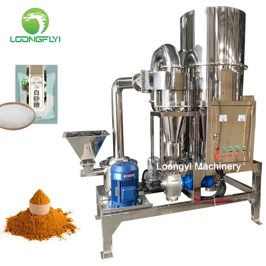 Loongyi Stainless Steel Coffee Cocoa Micro Pulverizer Machine Sugar Salt Grinding Machine