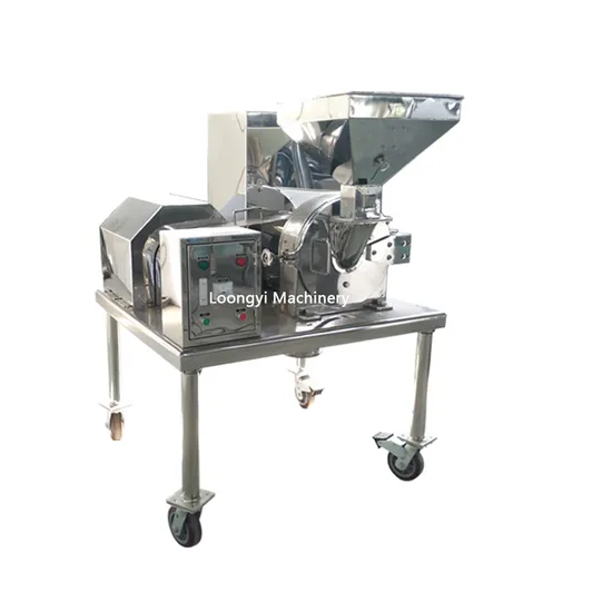 Loongyi Industrial Universal Nut Sesame Corn Ginseng Grain Herb Powder Crusher Plastic Powder Grinder Machine