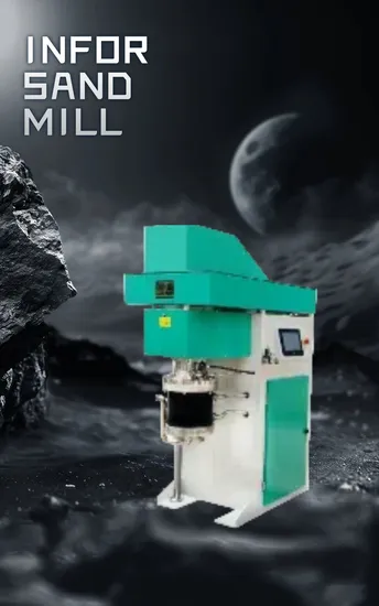 Lpm-60 Vertical Ceramic Nano Sand Mill, Grinding, New Energy Materials, Rod and Pin Grinding, No Mesh Separation, No Screen.