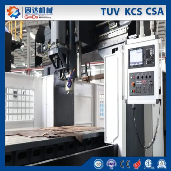 CE Approved High Precision Gooda Wooden or Steel Box Metalworking Machinery Machining Center