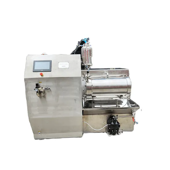 90L Capacity Nanomaterial Carbon Nanotube Slurry Ceramic Bead Mill Grinding Machine