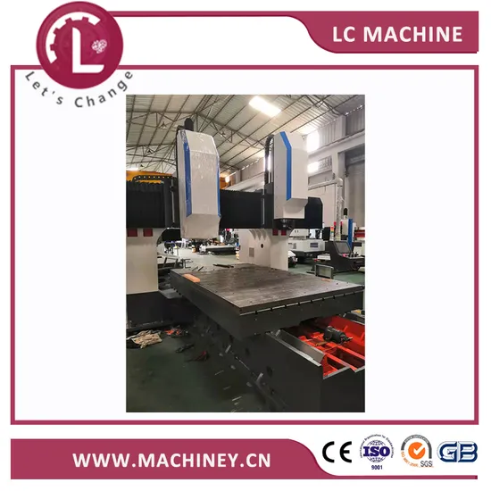 Large Steel Cutting Machine Muti-Function Milling Machine-CNC Mold Base Duplex Milling Machine Gear Type