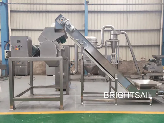 Brightsail Dry Herb Ginger Turmeric Granules Making Coarse Crushing Machine