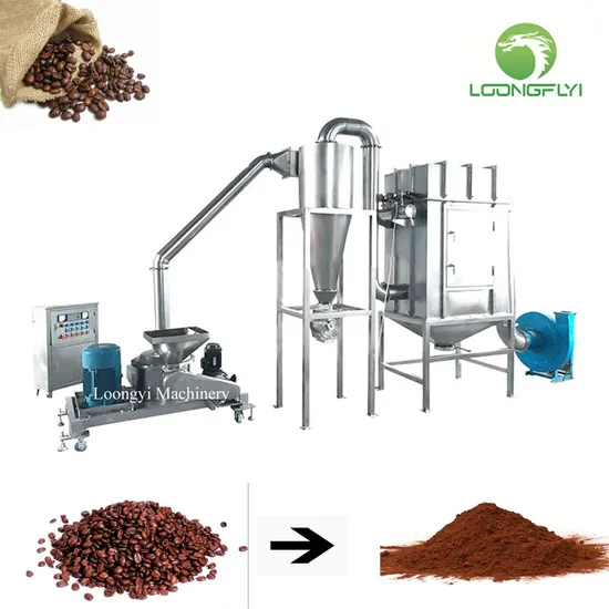 Cocoa Nib Bean Beans Cake Grinder Grinding Powder Making Machine