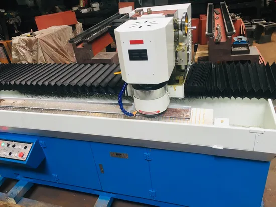 Wheel Artificial Koten by Strong Wooden Cases. Knife Grinding Machine