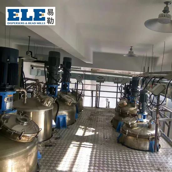 Ele Water-Based Ink Production Equipment