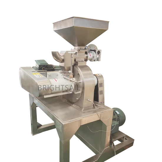 Sugar Crystal Powder Pulverizer Machine with Double Crusher Motors