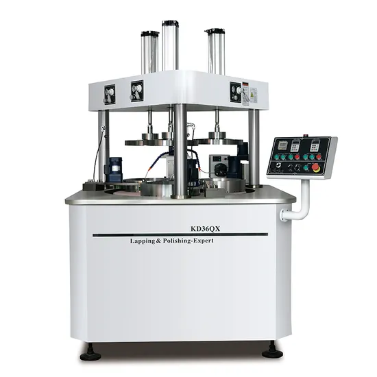 Series Q Precision Pump Single Side Surface Polishing and Lapping Machine with a Swing Structure
