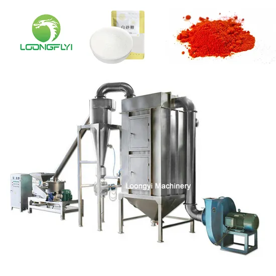 Loongyi Red Pepper Turmeric Powder Grinding Machine Cassava Chilli Grinding Mill