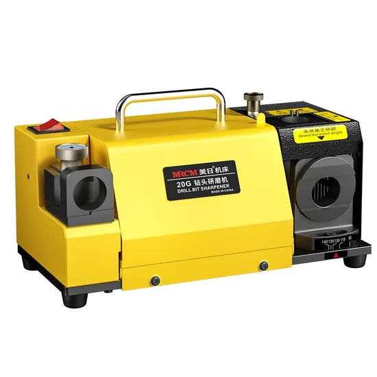 Mr-20g Drill Bit Sharpener Multitask, No Need Sandpaper Auto Mini Drill Grinder for 3-20mm Drill Point