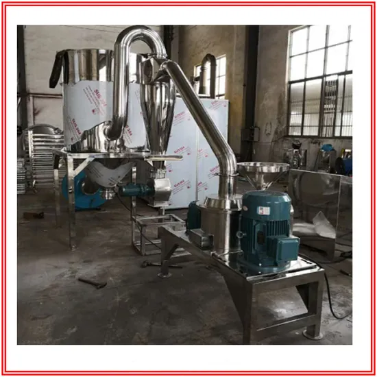 Wfj -18 Ultrafine Mill for Original Medicine, Dry Goods, Black Rice, Bean with Cust Bag Filter
