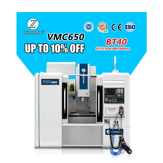 Precision 5 Axis Machine Metal Machining Center (VMC650)Vertical CNC Milling Machine