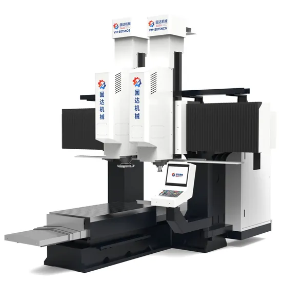 Hot-Selling Double Head CNC Milling Machine Customized Medium-Sized CNC Gantry Milling Machine for Automatic Rough & Fine Milling