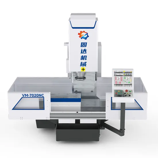 High Precision CNC Plate Mill Machine Tool Metal 3 Axis Vertical Milling Machine