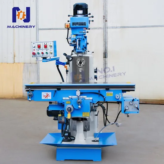 X6332 Vertical Universal Milling Machine 3 Axis Turrent Milling Machine for Metal