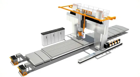 Xk2120 CNC Gantry Type Boring and Milling Machine with Movable Crossrail